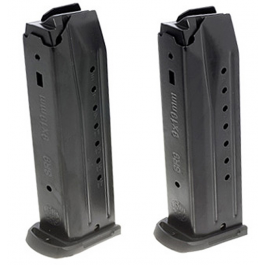 Twin Pack Magazine Holders for Ruger SR9/SR9C/9E 9mm Pistol Magazine 