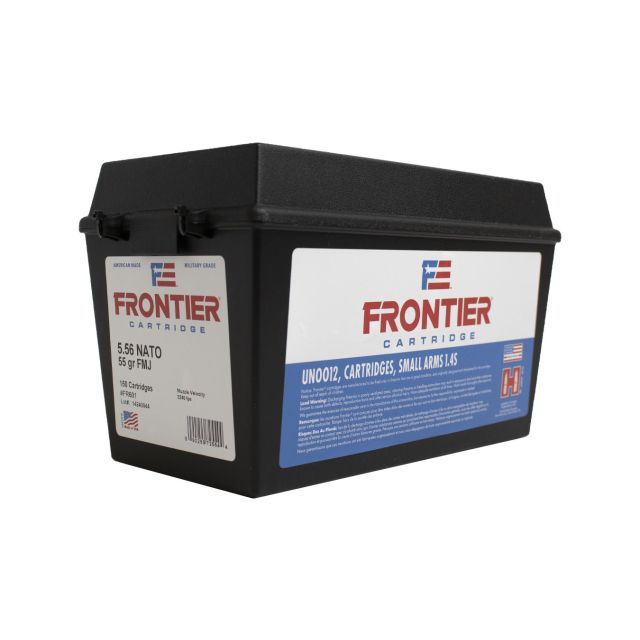 Hornady Frontier 5.56NATO 55Gr FMJ 150Rd