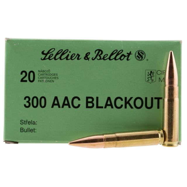 S&B 300Blk Subsonic 200gr 20Rd Box