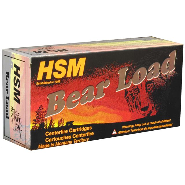 HSM Bear Load 460S&W Mag 325gr Flat Nose 20rd