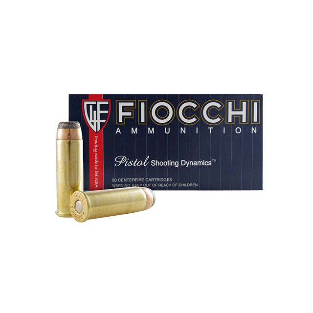 Fiocchi Shooting Dynamics 44 Magnum 200 Grain SJHP 50 Round Box 44B500