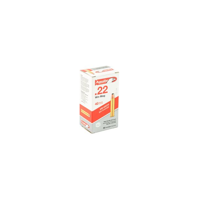 AGUILA 22WMR 40GR SP 50/1000