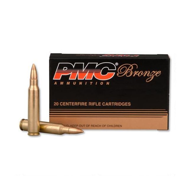 PMC Bronze 223 Rem 55Gr FMJ BT 20Rd