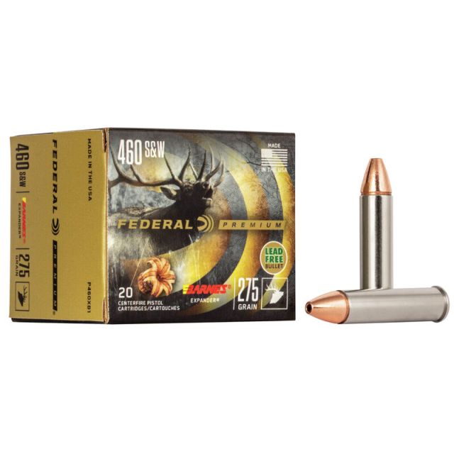 Federal Premium Barnes Expander 460S&W 275Gr XPB 20Rd