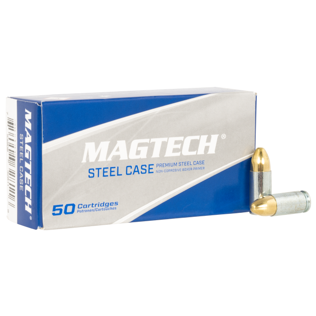 Magtech Centerfire 9mm Steel Casing 115gr 50rd