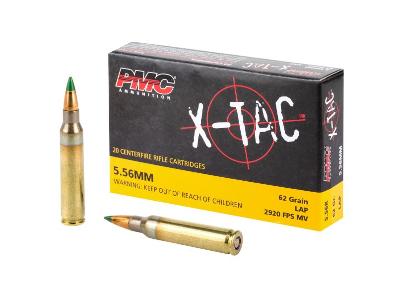 たぁーこ PMC X-TAC 5.56NATO 62gr 20Rd - Gunbuyer